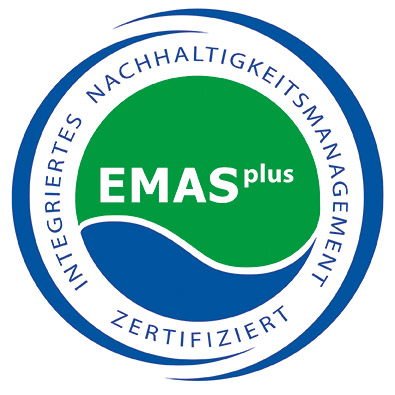 EMASplus Zertifikat für integriertes Nachhaltigkeitsmanagement